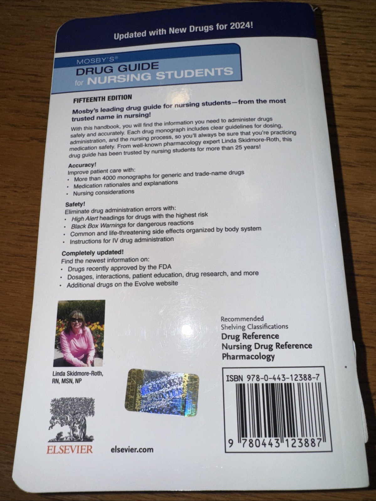 Mosby’s Drug Guide for Nursing Students with Update by Linda Skidmore-Roth…