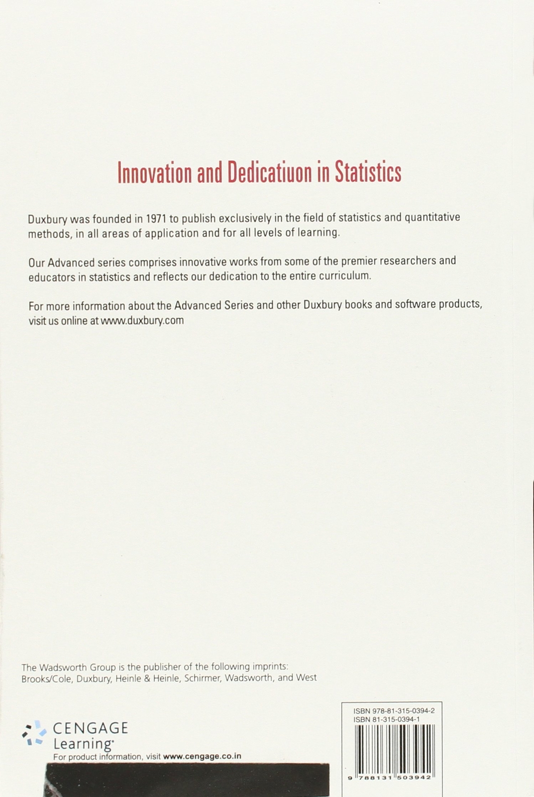 Statistical Inference 2nd Edition 2E By George Casella and Roger L. Berger