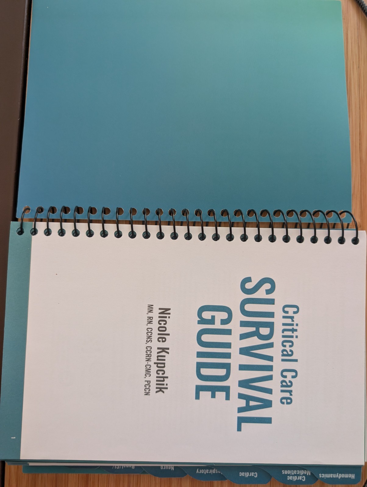Critical Care Survival Guide – Spiralbound