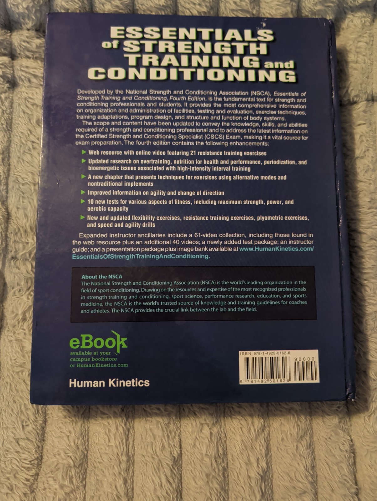 Essentials of Strength Training and Conditioning 4th Edition