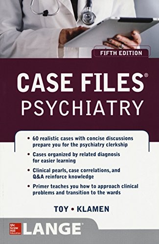 Case Files Psychiatry, Fifth Edition (LANGE Case Files) – Paperback – VERY GOOD