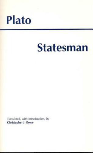 Hackett Classics Ser.: Statesman by Plato (1999, Trade Paperback)
