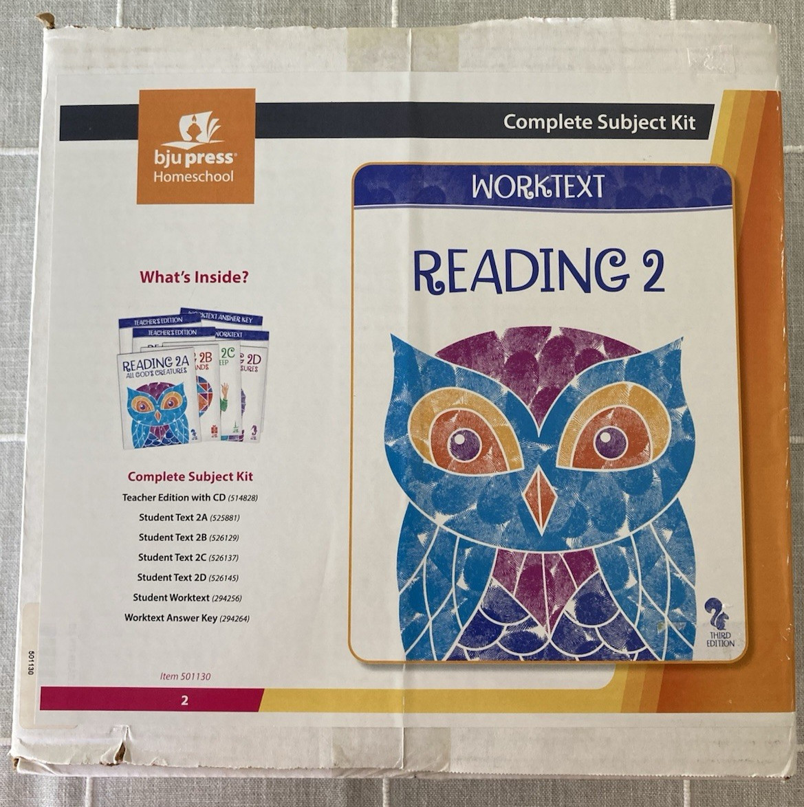 NEW BJU Press 2nd grade READING 2 COMPLETE SUBJECT KIT 3rd ed Bob Jones