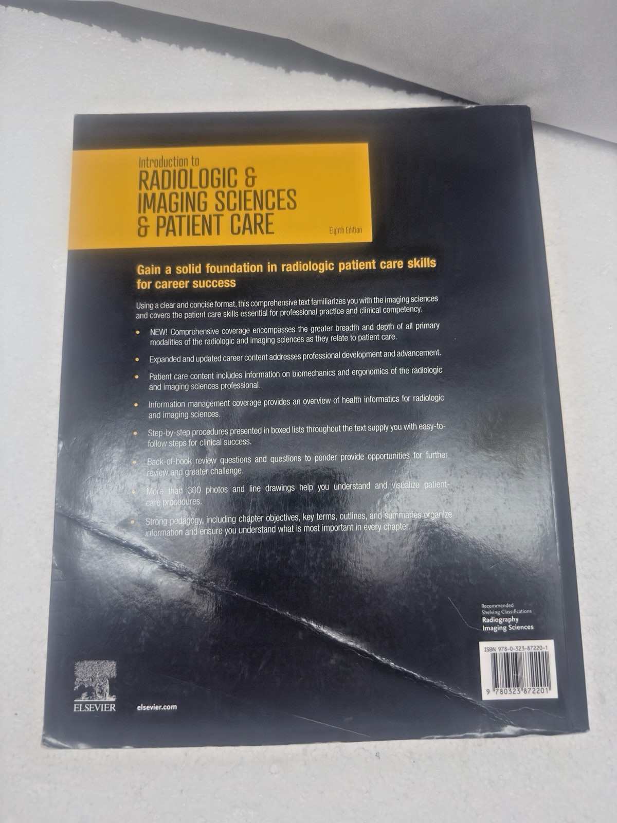Introduction to Radiologic & Imaging Sciences 8th Adler Carlton Paperback