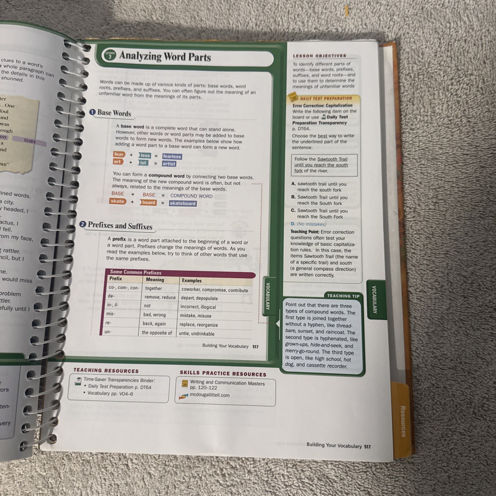 McDougal Littell Langauge Network Textbook Georgia Teacher’s Edition