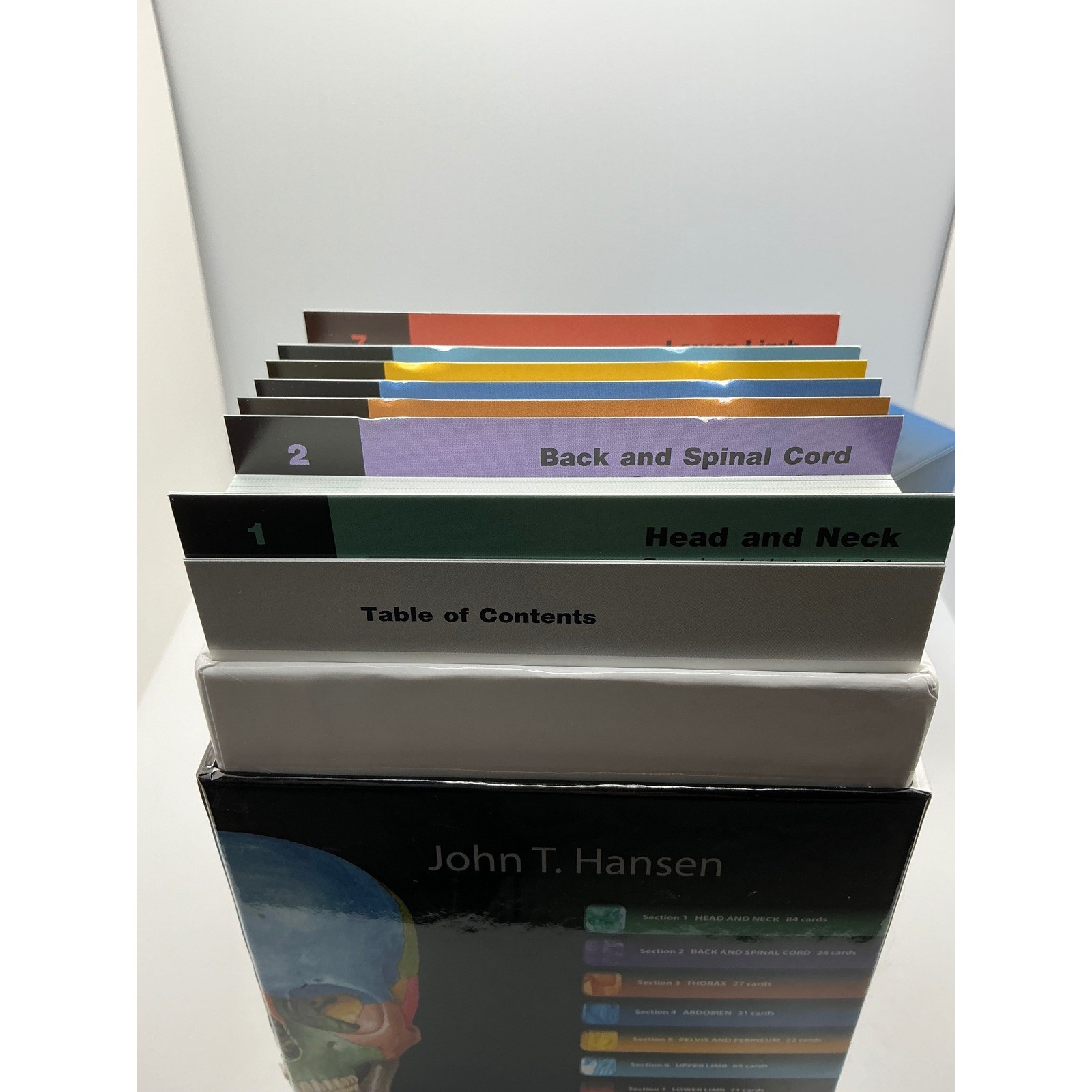 Netter’s Anatomy Flash Cards 3rd Edition John T. Hansen Excellent Condition
