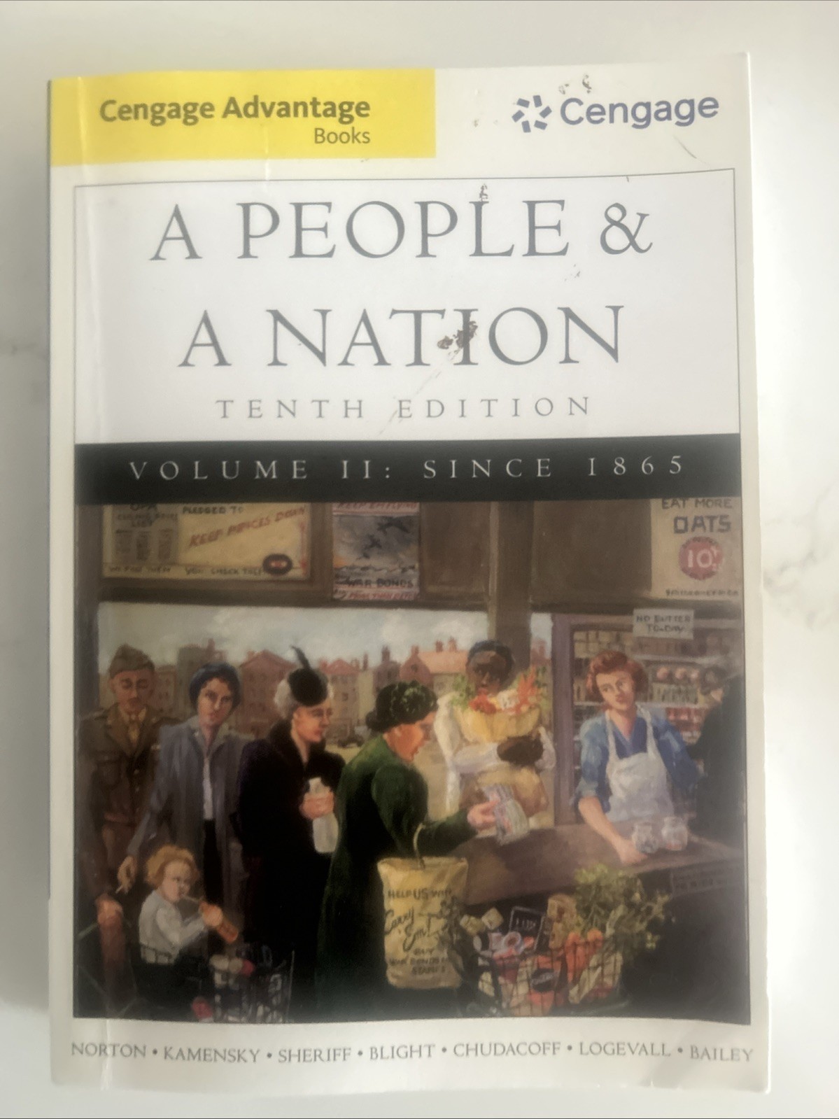 A People & A Nation Vol 2: Since 1865 10th Edition Paperback