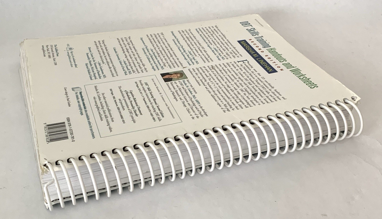 2015 Marsha Linehan DBT Skills Training 2nd Edition Handouts & Worksheets Spiral