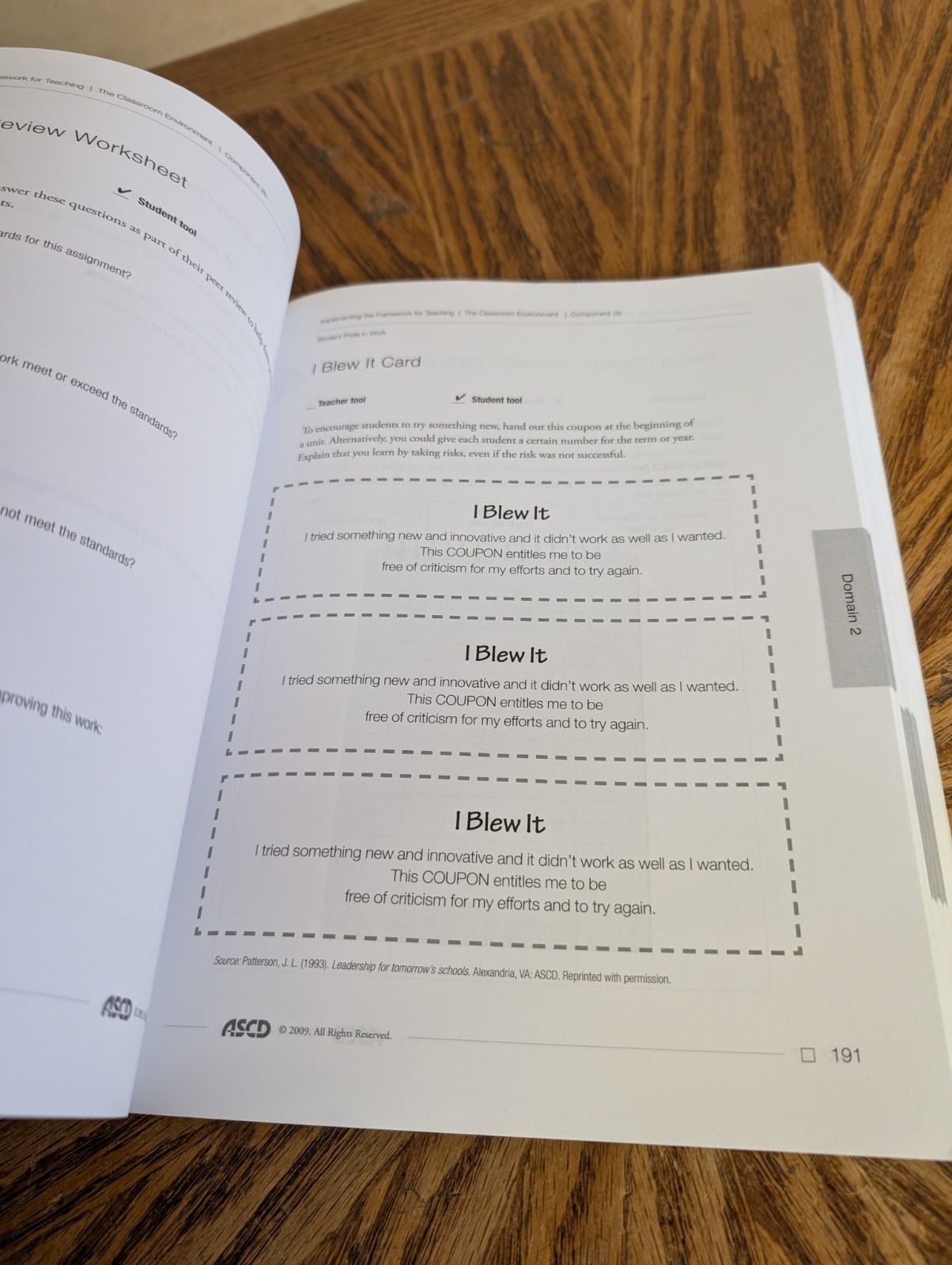Implementing the Framework for Teaching in Enhancing Professional Practice : …