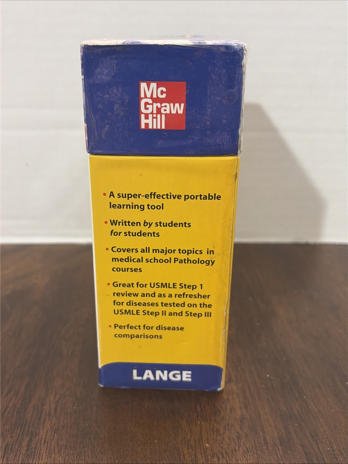 Lange Pathology Flash Cards, Third Edition (LANGE FlashCards)