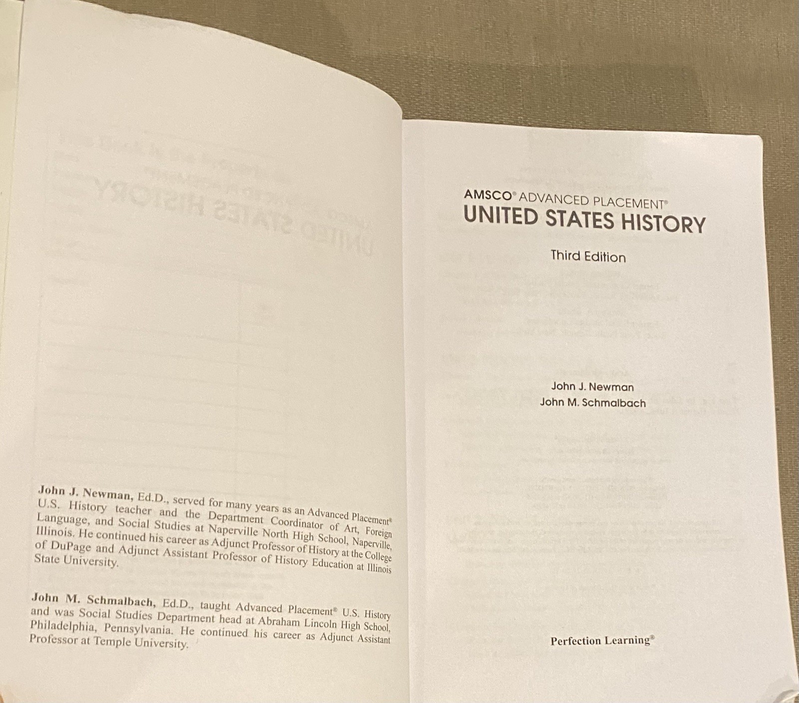 Advanced Placement United States History, 2020 Edition by John J. Newman and…