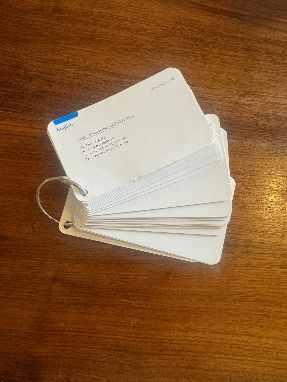 Barron’s ACT Flash Cards 3rd Edition 400 Test Prep Study Set