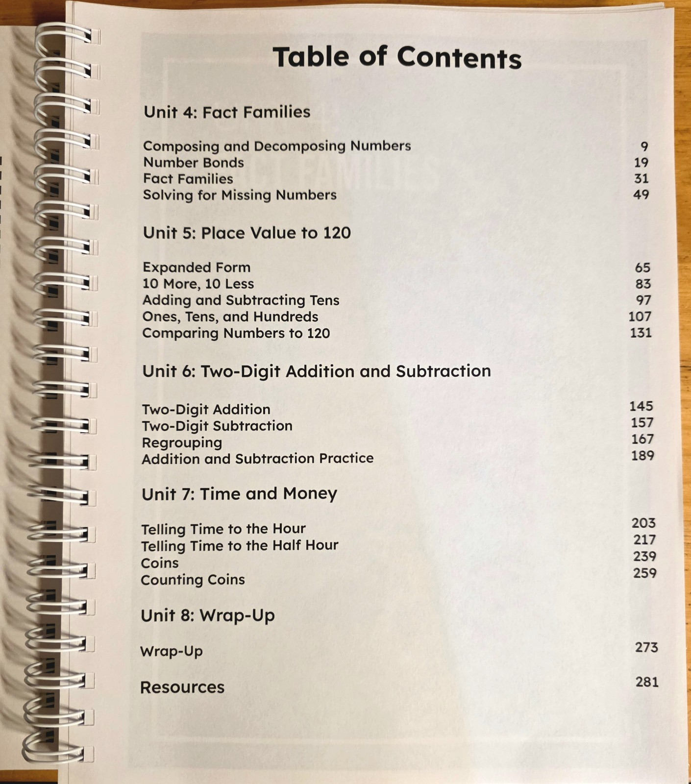 Miacademy Workbook: Math Level B Units 4-8 Spiral Bound Homeschooling