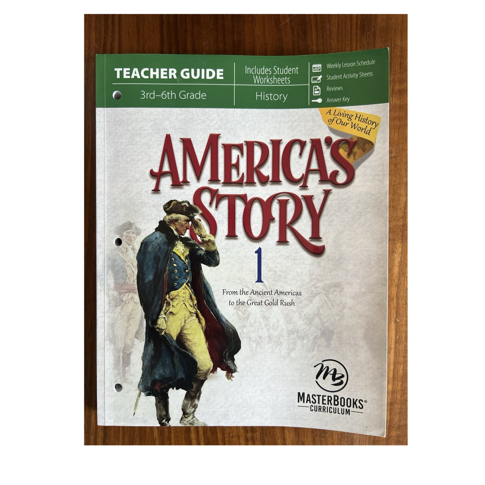 Master Books America’s Story 1 Teacher Guide 3rd-6th Answer Key