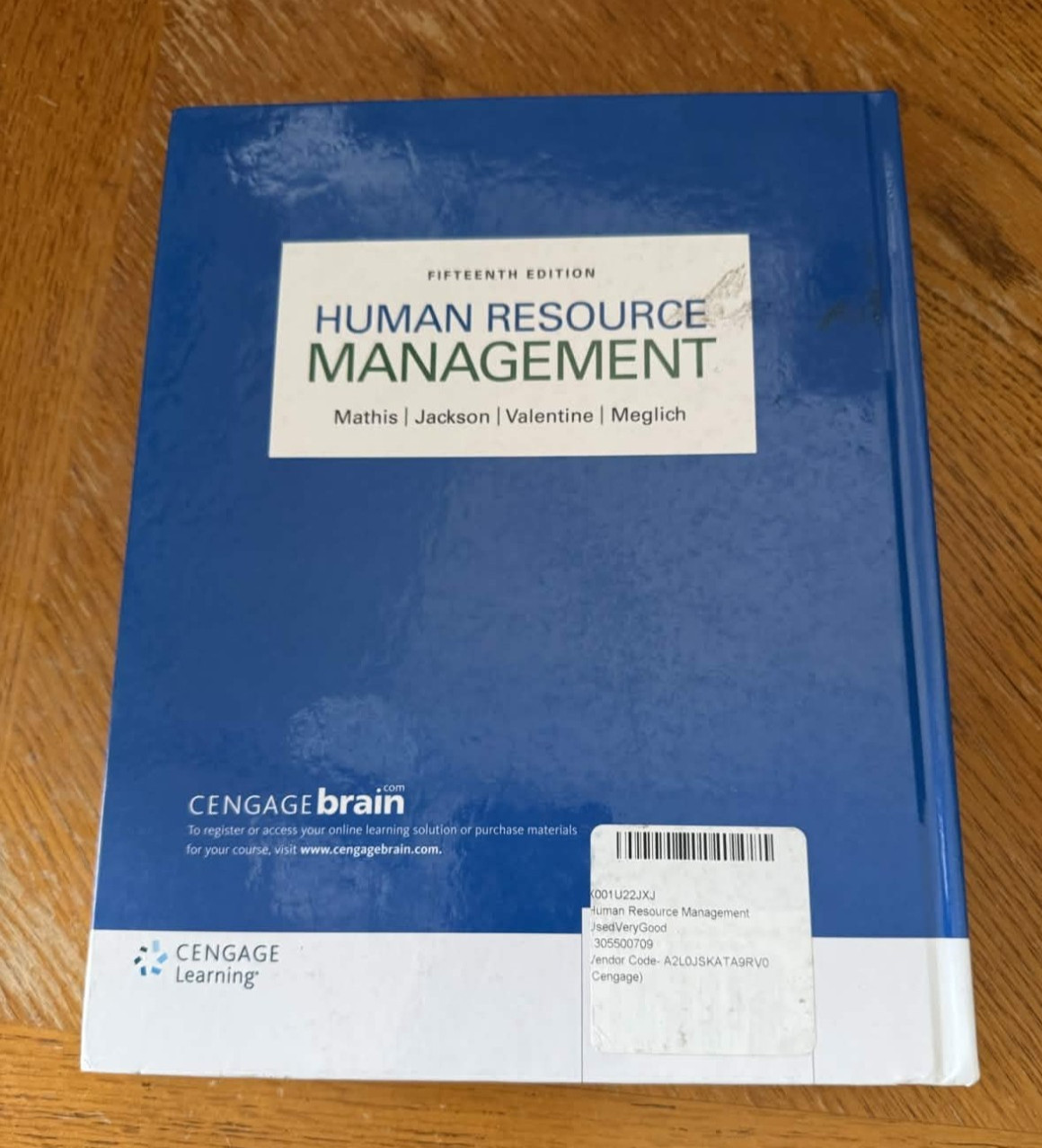 Mindtap Course List Ser.: Human Resource Management by John Jackson, Robert…