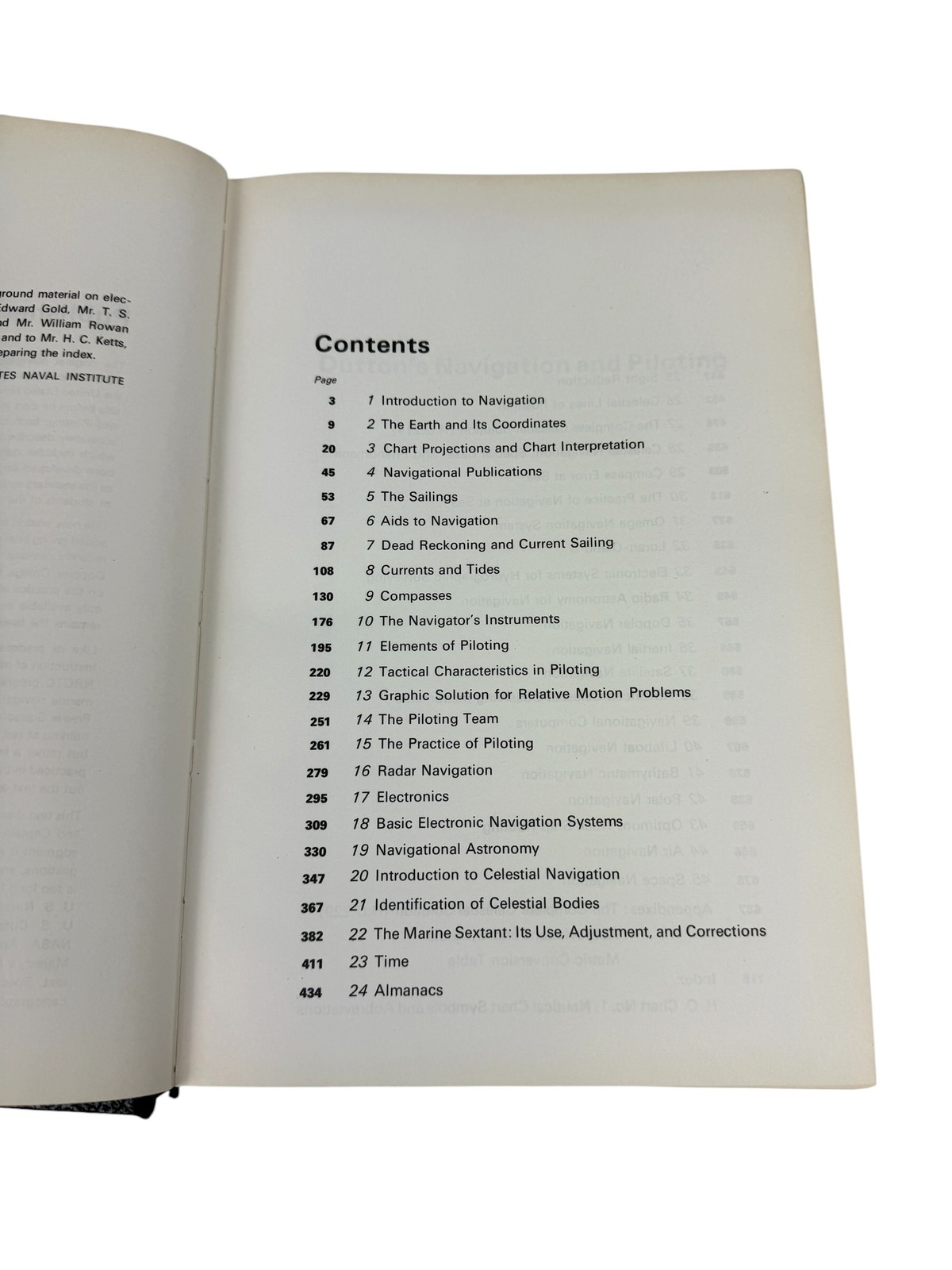 Dutton’s Navigation and Piloting Twelfth Edition 1972 Naval Institute Press