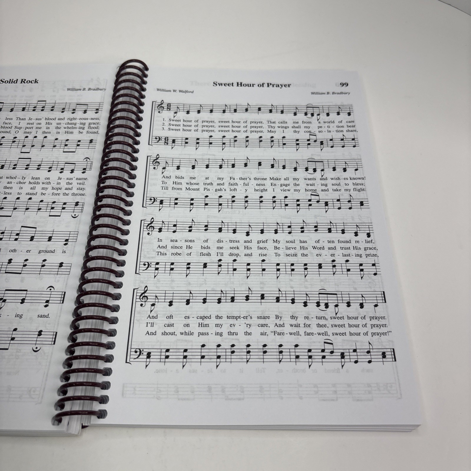 Abeka A Beka Book SING HIS PRAISE Hymns & Choruses Spiral Round Notes