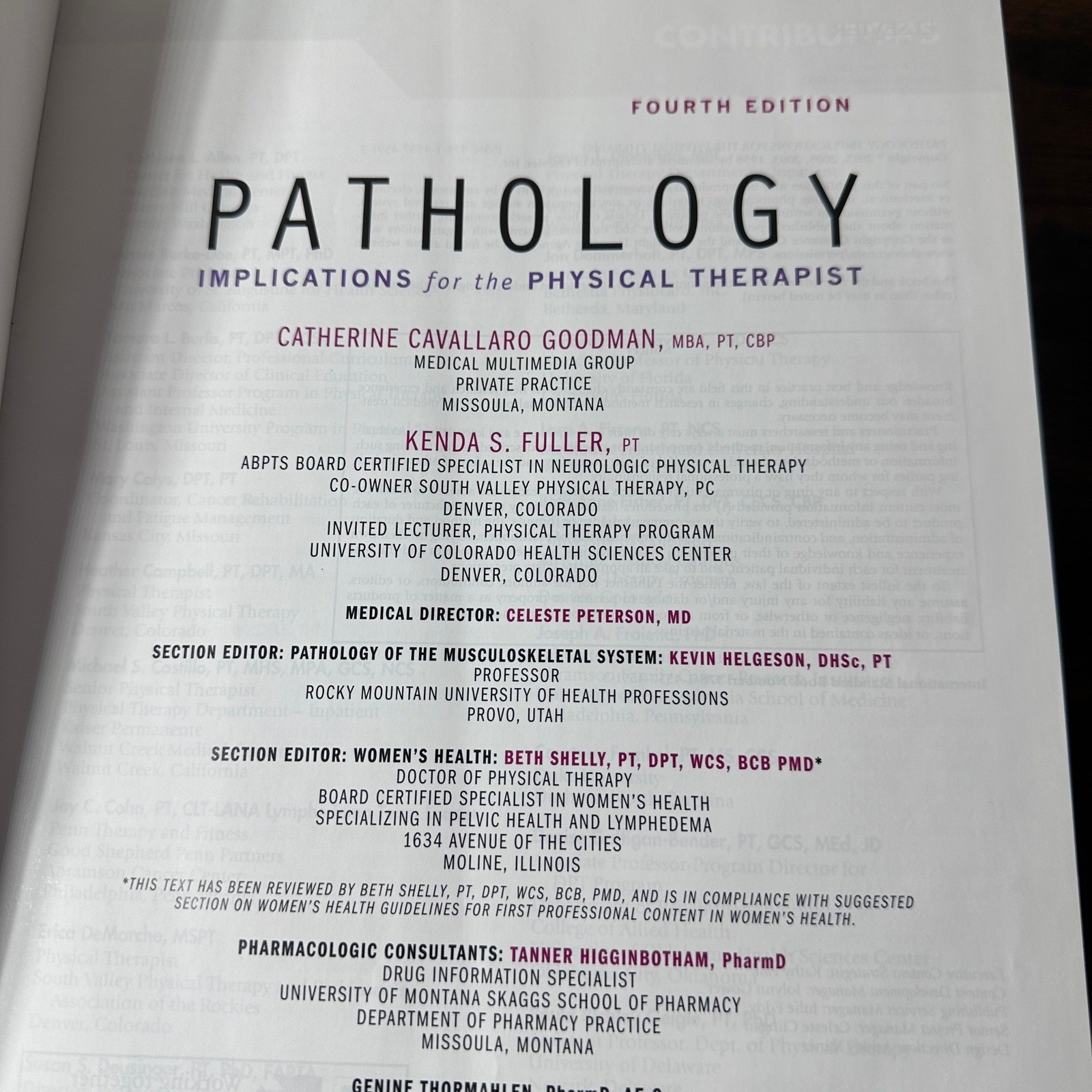 Pathology Implications for the Physical Therapist 4th Ed Goodman Fuller Elsevier