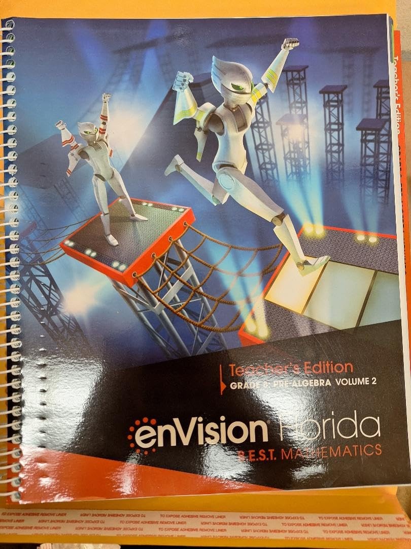EnVision Florida Pre-Algebra Volume 2, Grade 8, Teacher’s Edition, B.E.S.T. Math