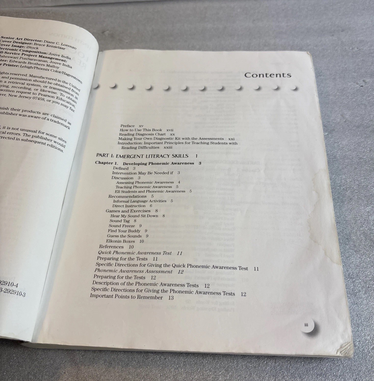 Locating and Correcting Reading Difficulties (10th Edition) – Paperback