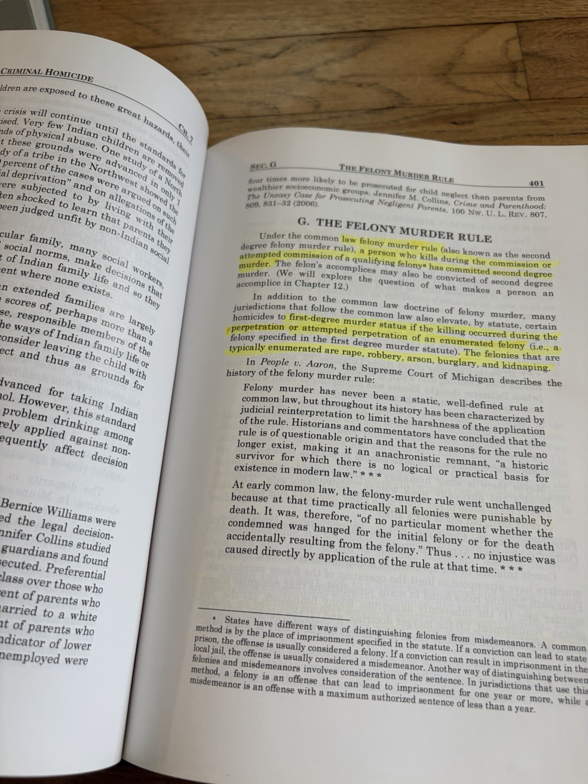 Criminal Law: Cases and Materials American Casebook Series 4th Ed Hardcover