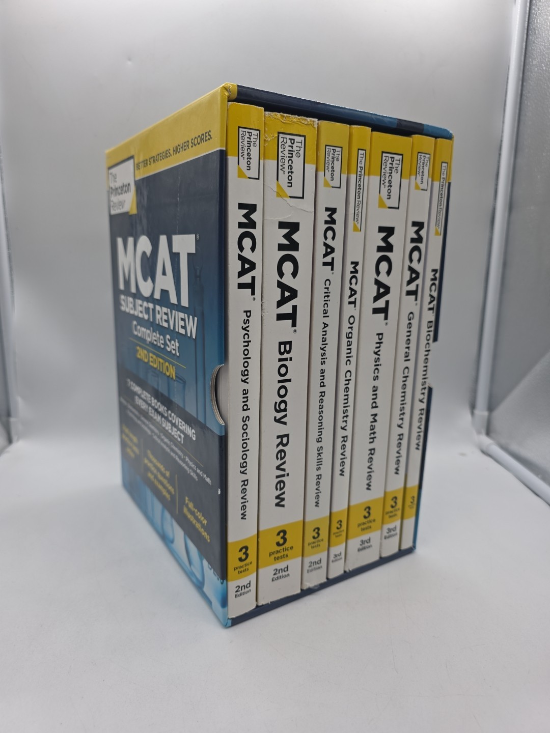 Princeton Review MCAT Subject Review Complete Box Set, 2nd Edition: 7 Comple…