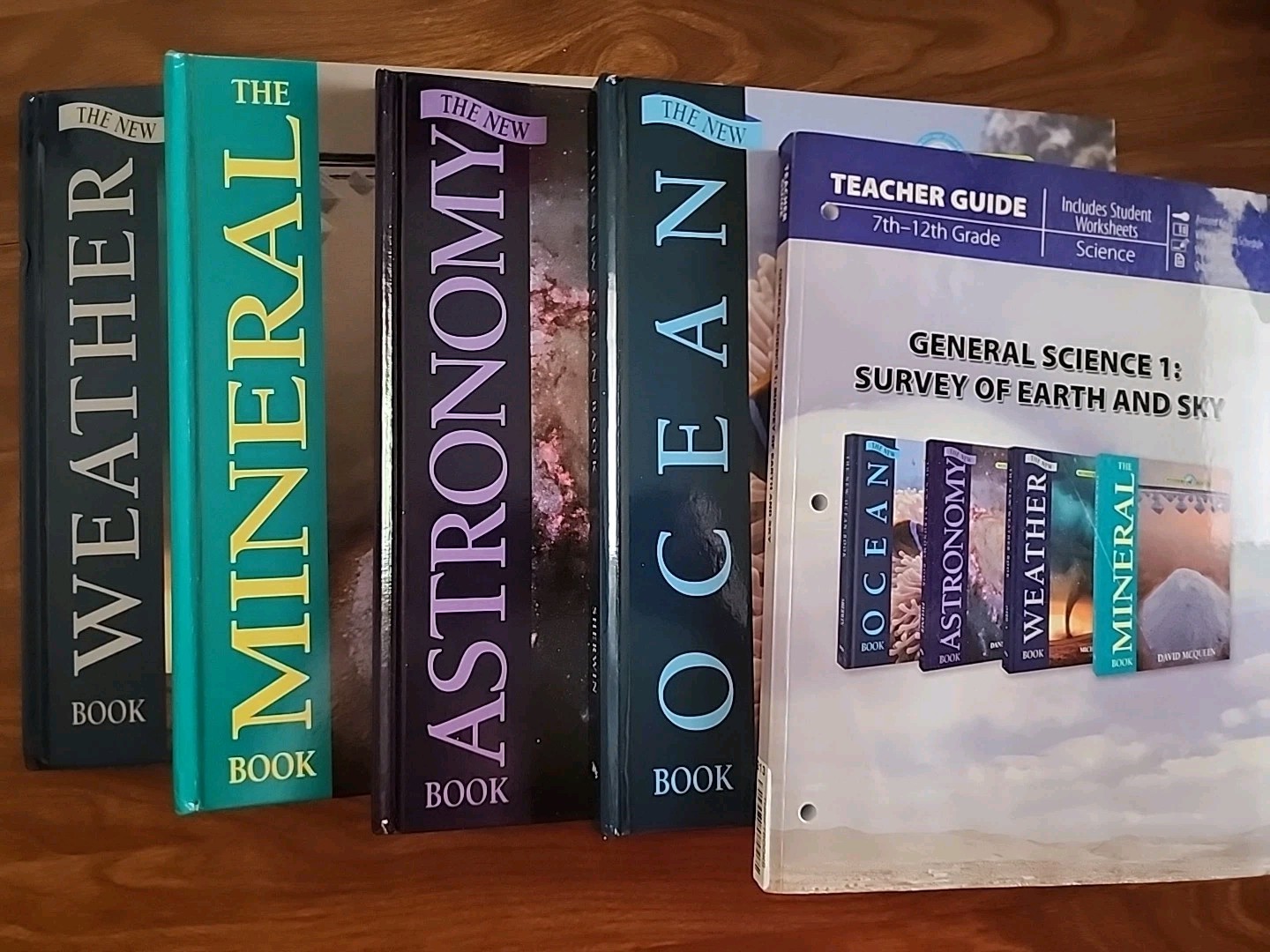 Master Books General Science 1 Set Earth And Sky HIGH School 7-12 Homeschool