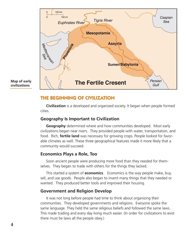 Taking the High Road to Social Studies, Book 6 (176 pages)