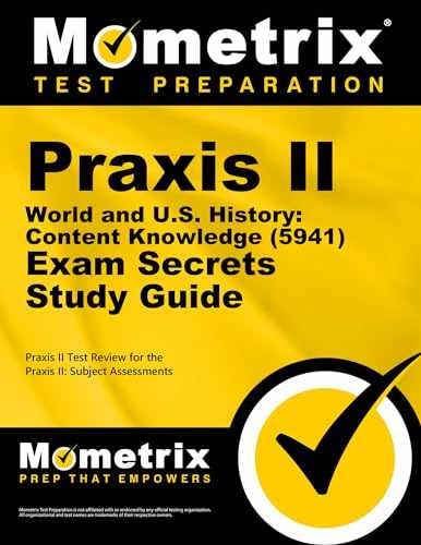 Praxis II World and U.S. History: – Paperback, by Praxis II Exam – Acceptable