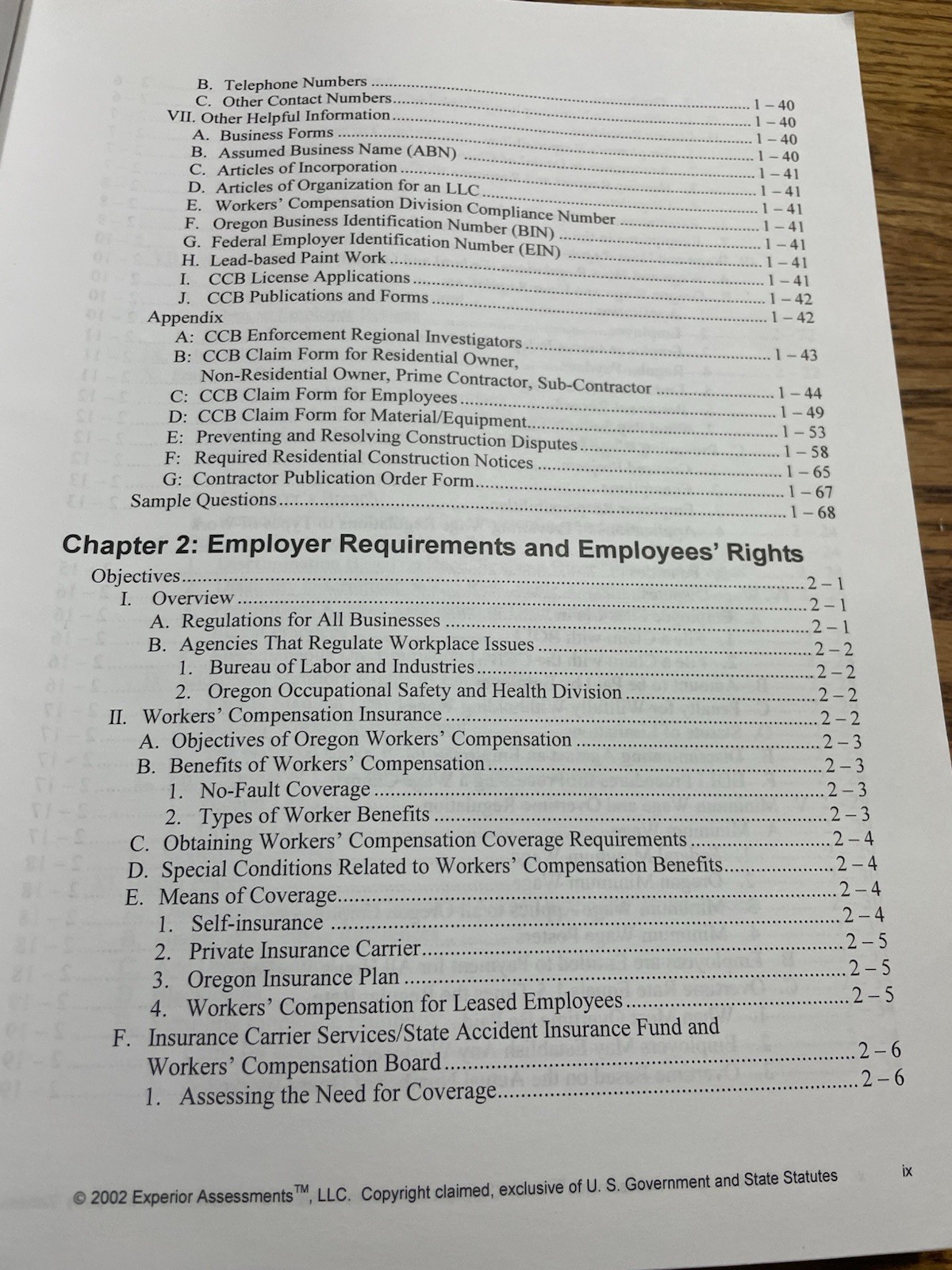 Oregon Contractors Reference Manual Third Edition State Of Oregon Manual