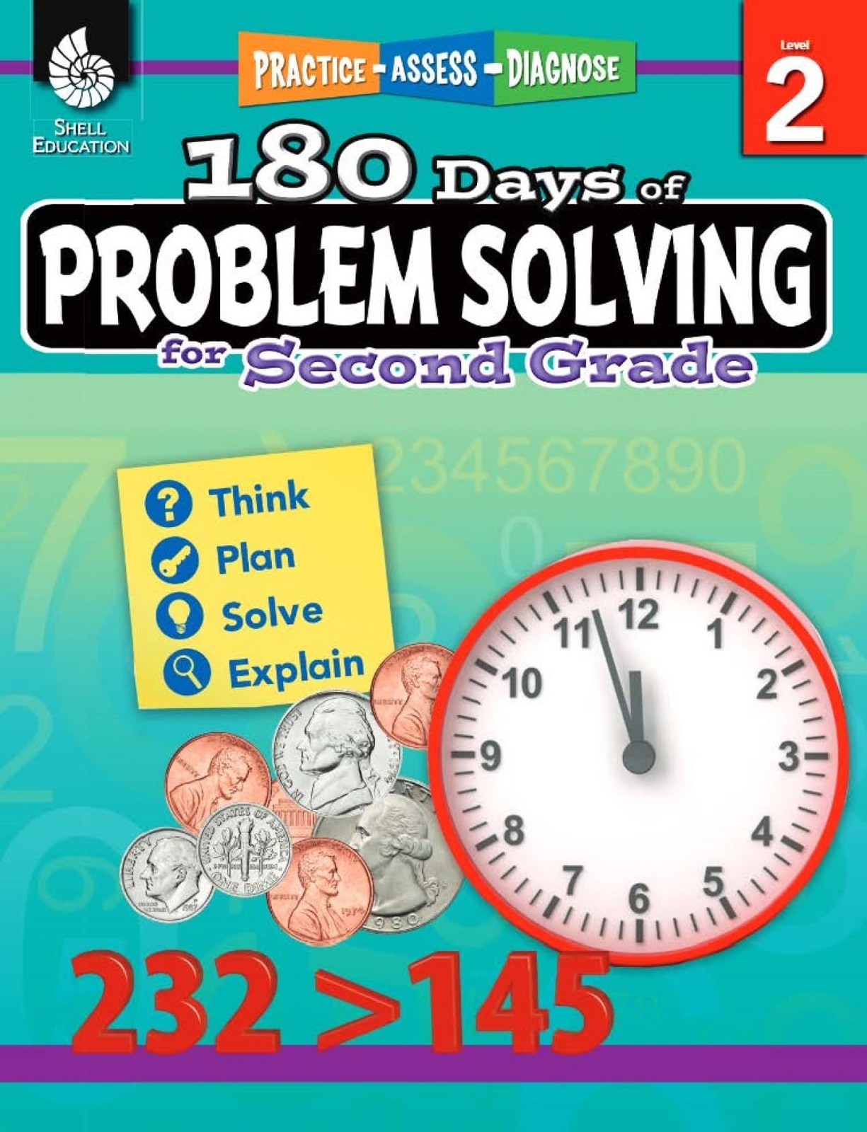 180 Days™: Problem Solving for Second Grade