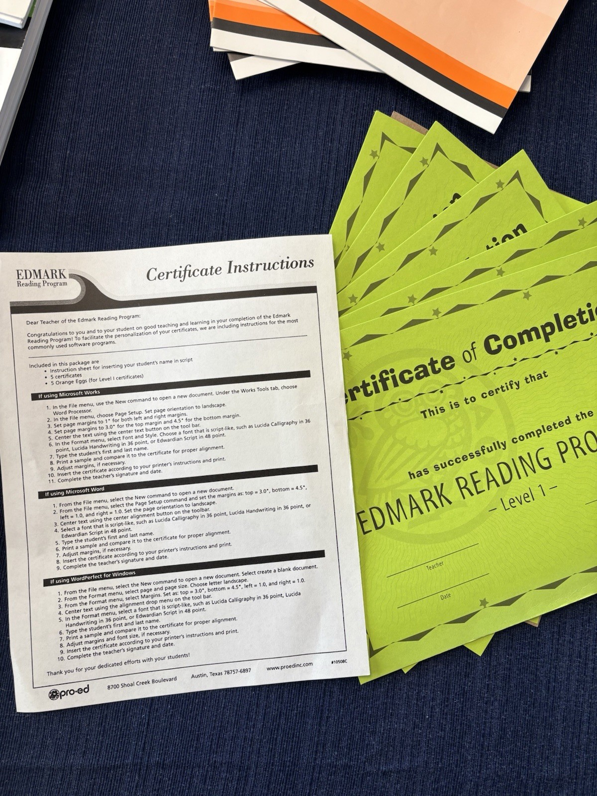 Edmark Reading Program Level 1 First Edition Full Curriculum Kit Nearly Complete