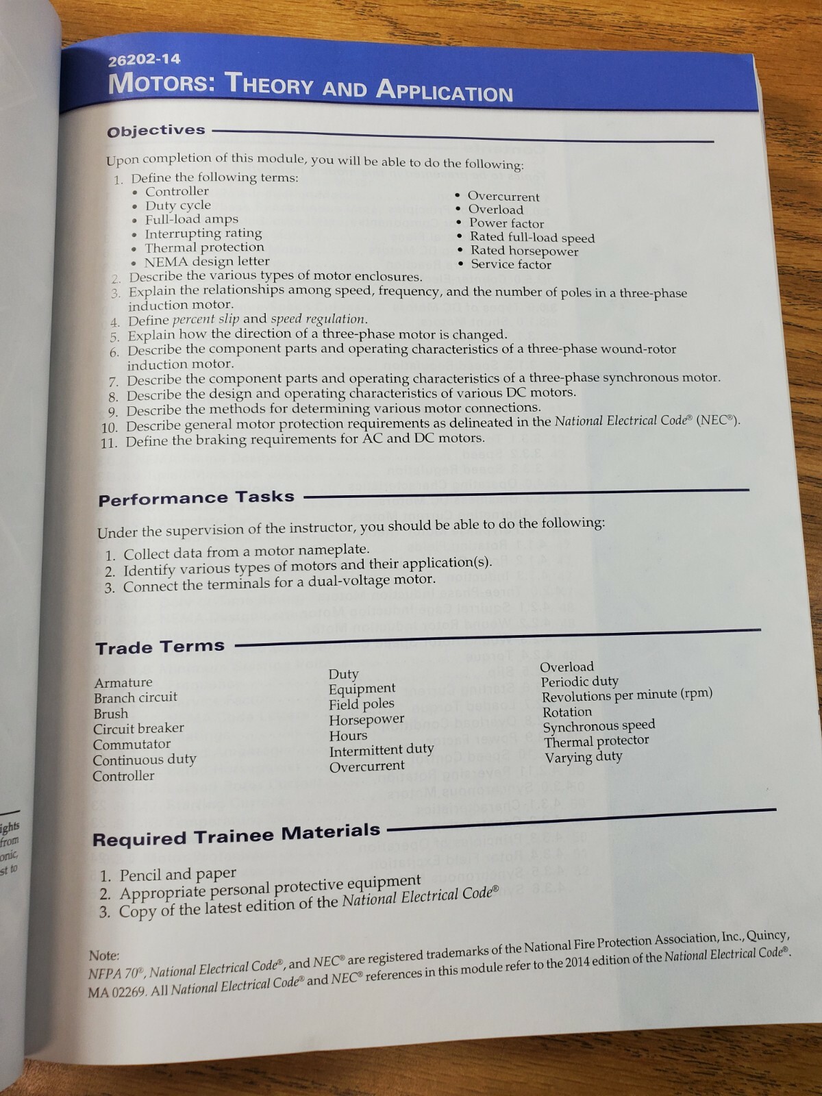 Electrical Level 2 Trainee Guide PB “CLEAN”