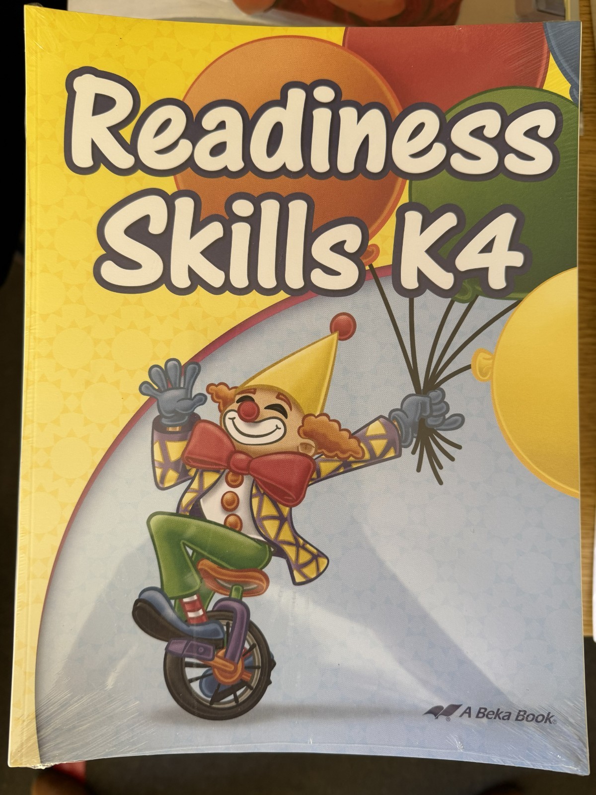 Abeka Readiness Skills K4 Sealed New Book Unbound