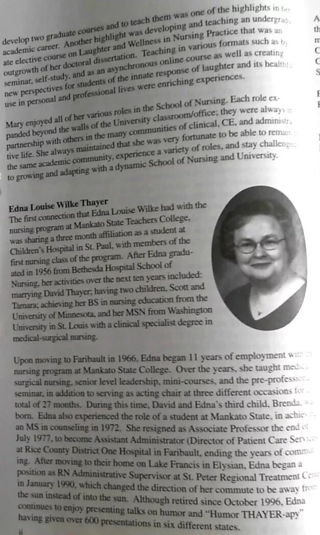 Minnesota State University Nursing Celebrating the 1st 50 Years SIGNED 3 Authors