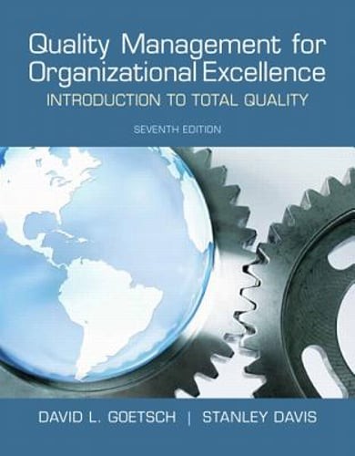 Goetsch: Quality Management_7 by David L Goetsch: Used