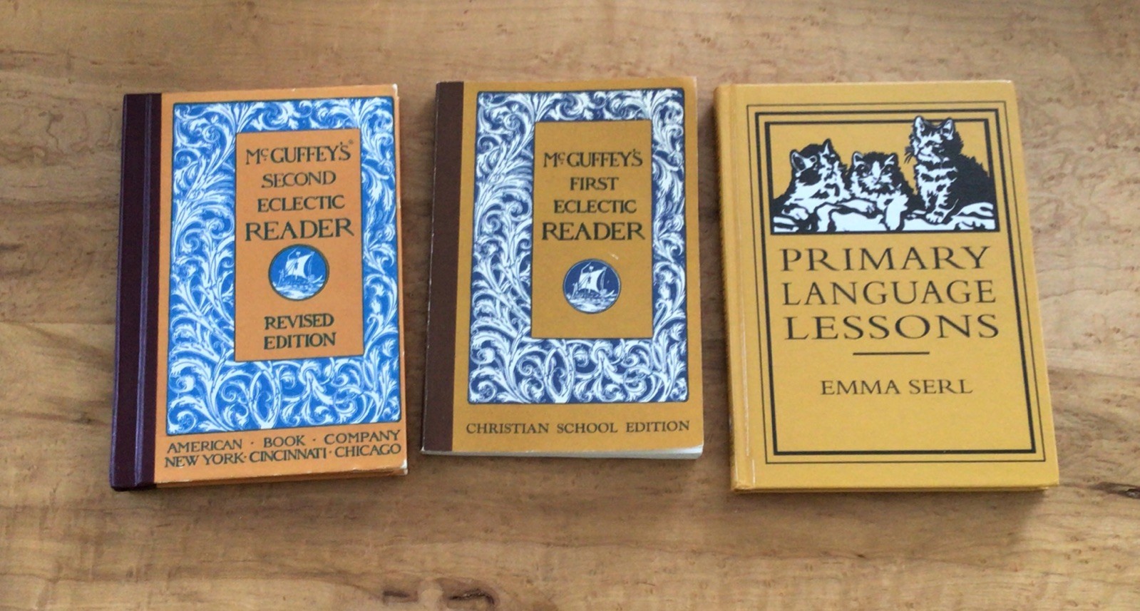 McGuffey’s Eclectic Readers First & Second + Primary language Serl Homeschooling