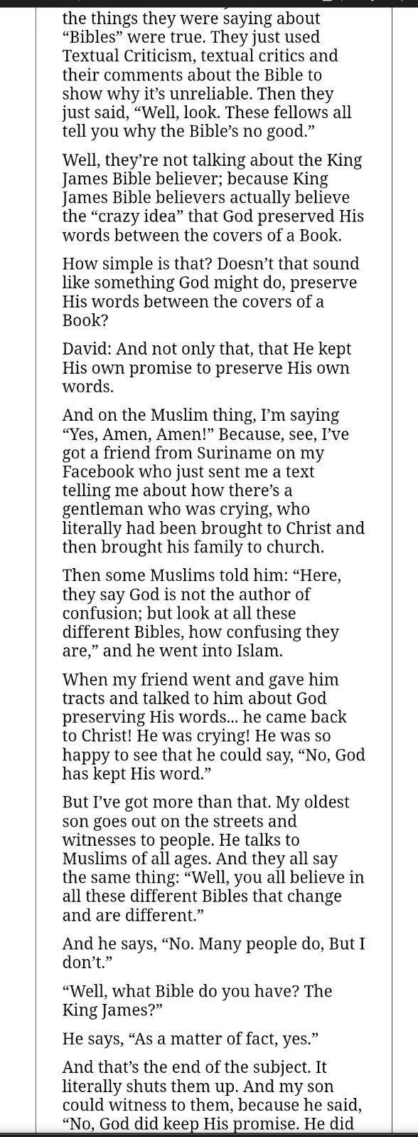 CAN YOU TRUST JUST ONE BIBLE? | DAVID W DANIELS | CHICK PUBLICATIONS | 160 PAGES