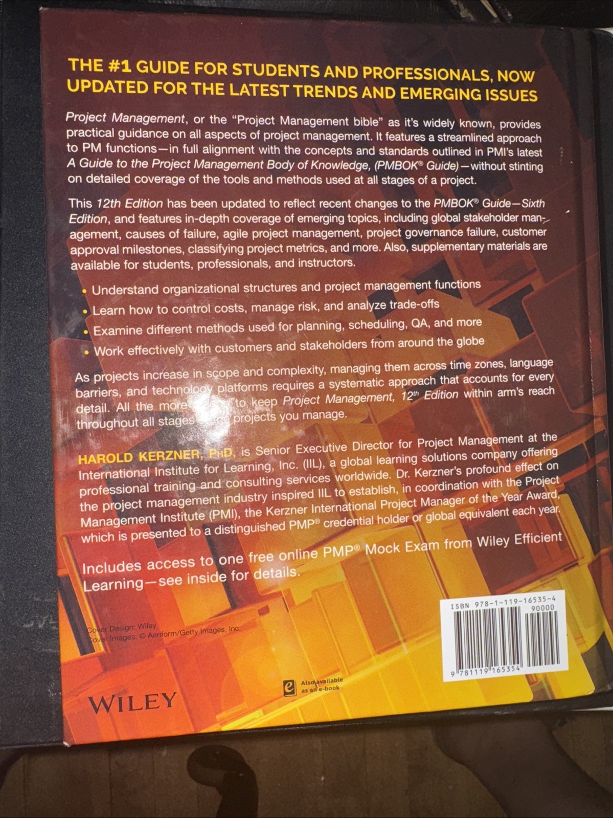 Project Management : A Systems Approach to Planning, Scheduling, and Controlling