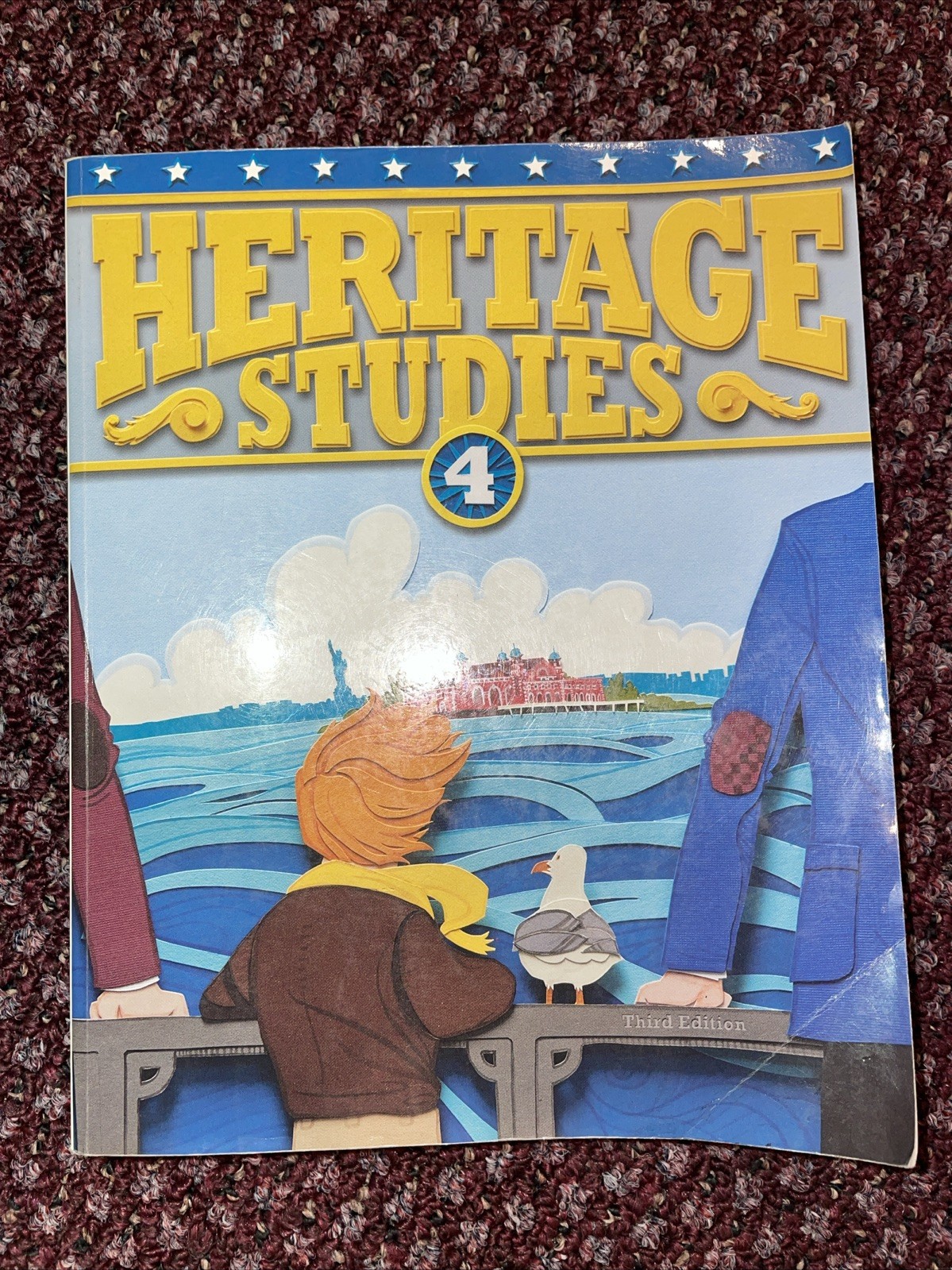 BJU Press Heritage Studies 4 Textbook Homeschool Curriculum Book Third Edition