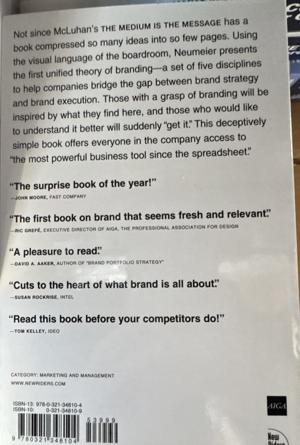 New!!!Brand Gap, The: Revised Edition by Marty Neumeier (English) Paperback Book