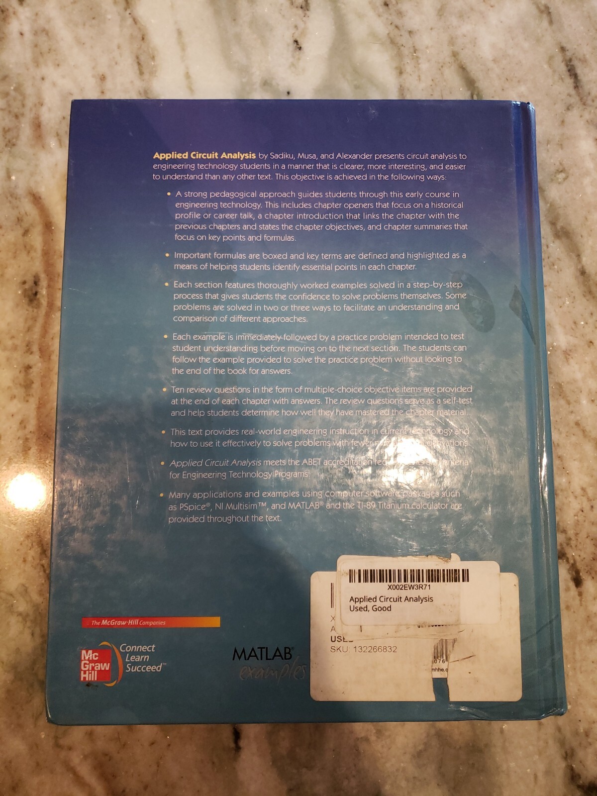 Applied Circuit Analysis by Charles K. Alexander, Matthew Sadiku and Sarhan…
