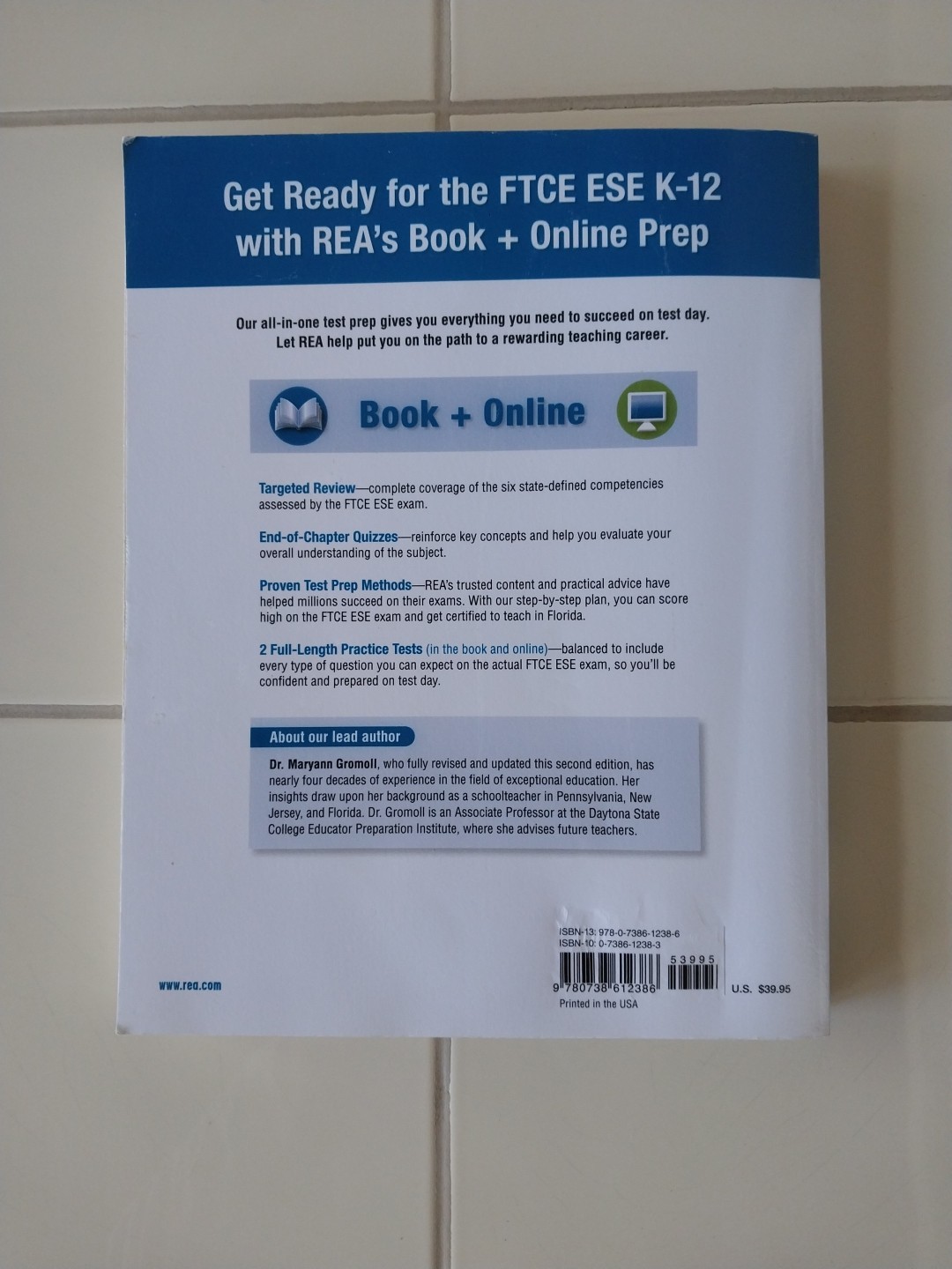 FTCE Exceptional Student Education K-12 061 Test Prep 2nd Ed 2021 Good