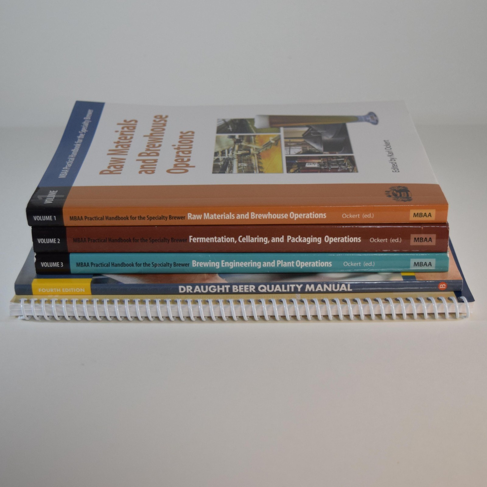 MBAA Practical Handbook for Specialty Brewer 3 Volumes + Calculations + Quality