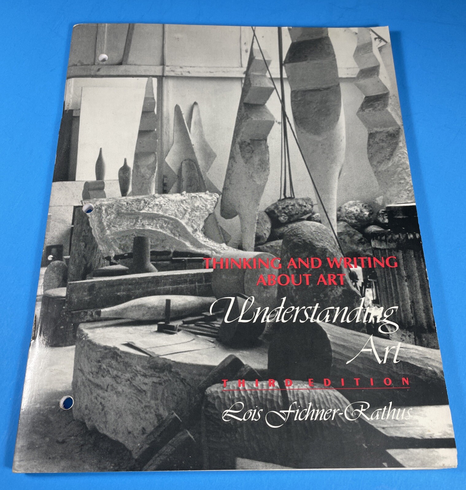 UNDERSTANDING ART Third Edition Lois Fichner-Rathus Staple-bound Workbook 1992