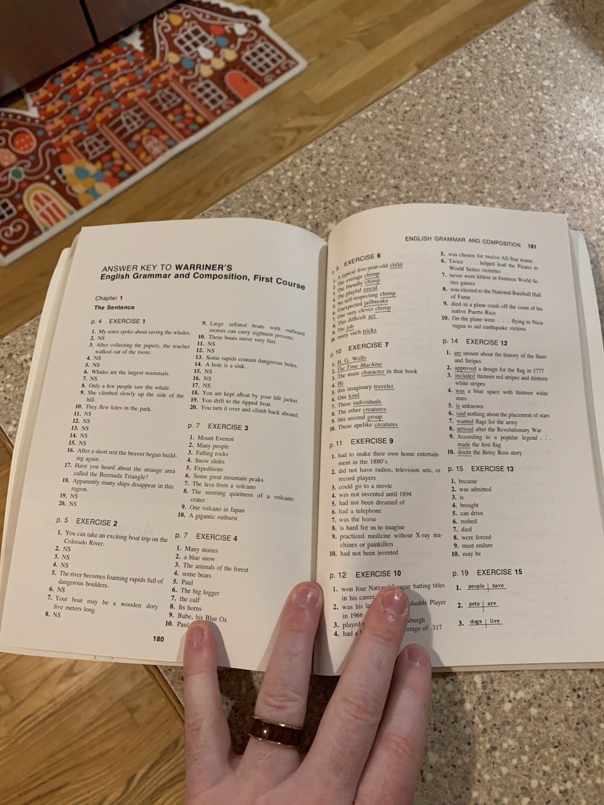 Vintage Teacher’s Manual – Warriner’s English Grammar Composition First Course
