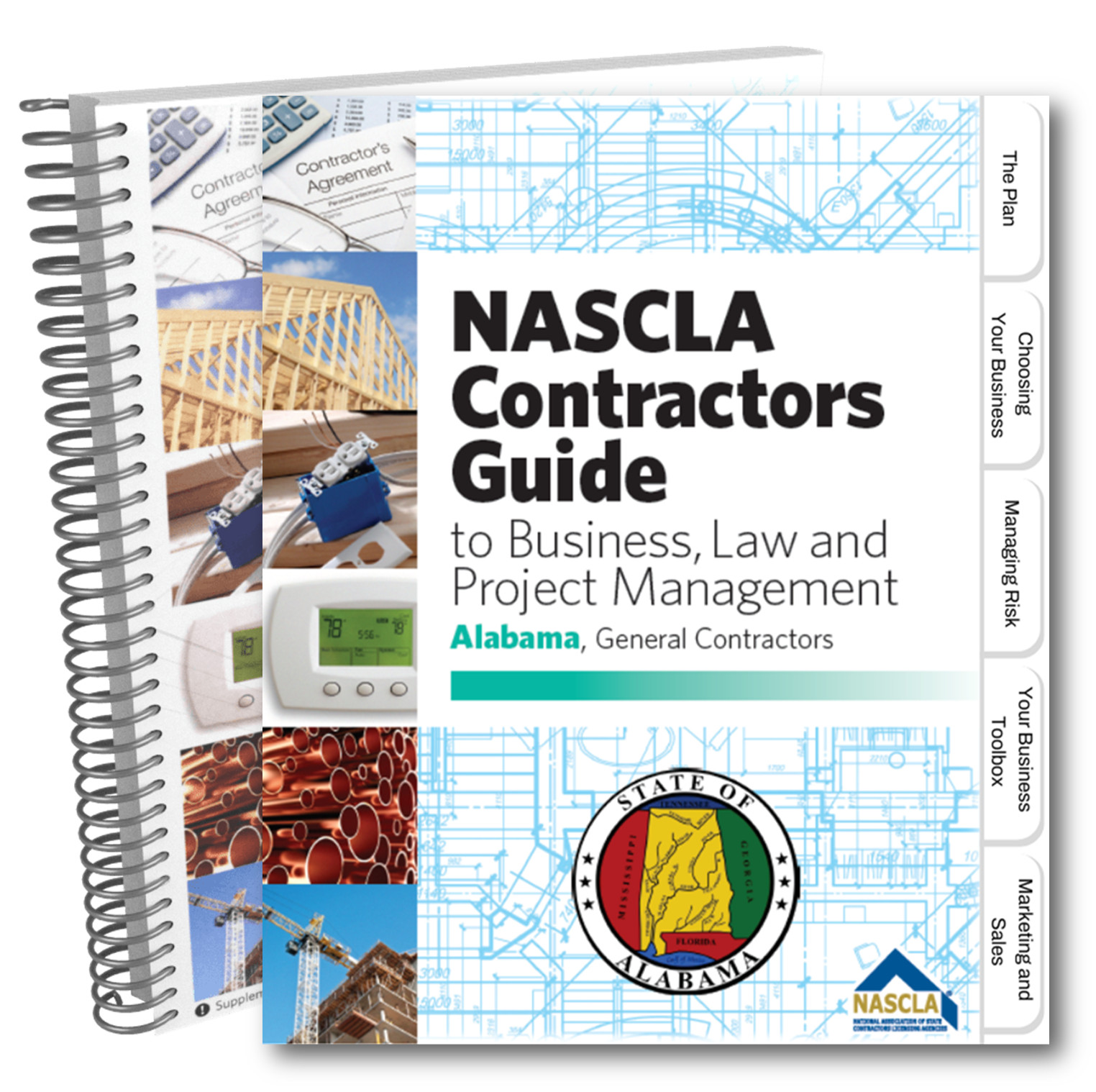 Professionally Tabbed & Highlighted NASCLA Alabama GENERAL 3rd Edition