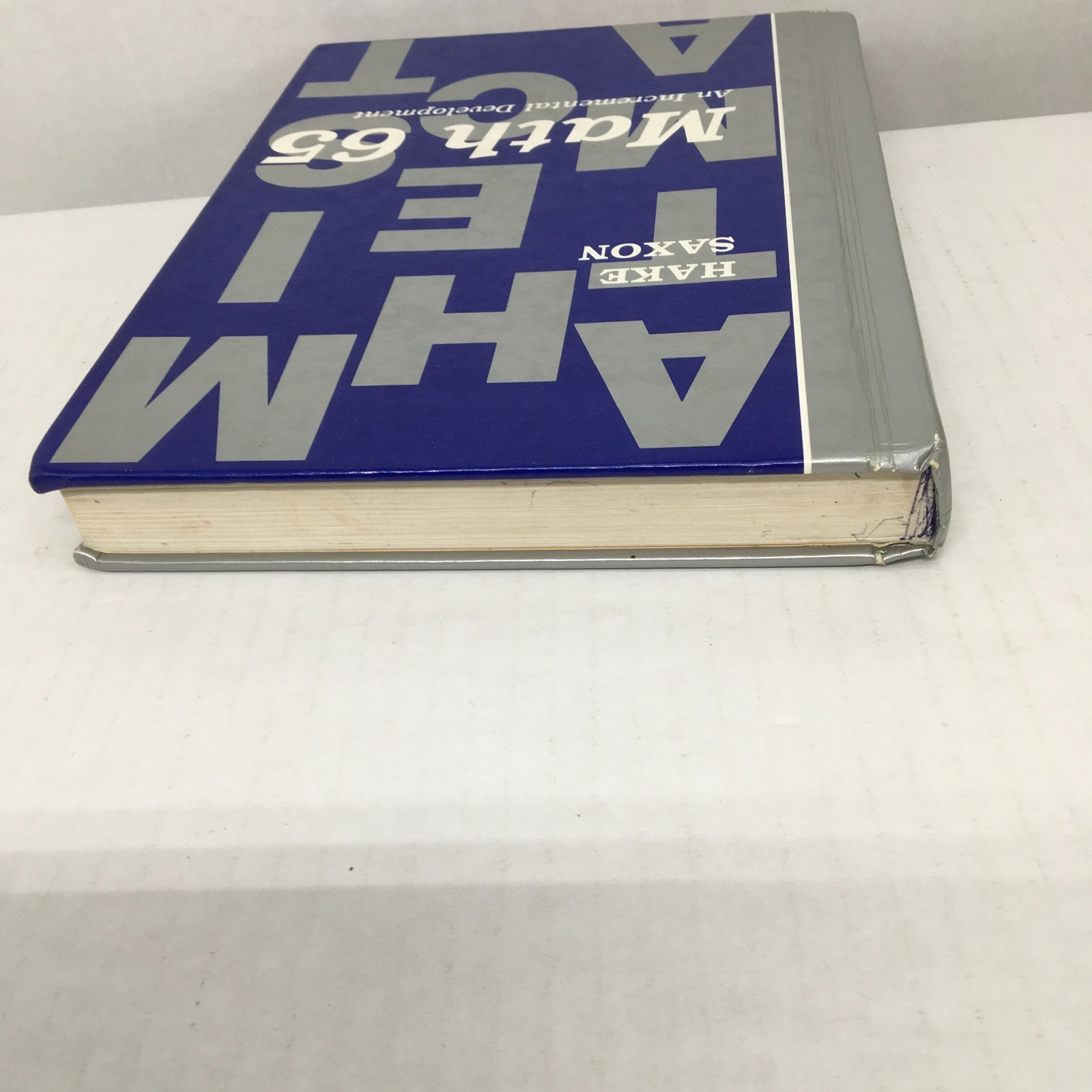 Saxon 65 Math Set 6/5: Textbook and Answer Key; 1st First Edition; Homeschool