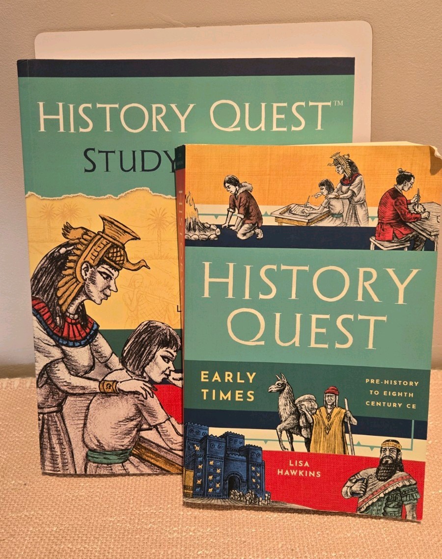 History Quest Early Times Study Guide and Chapter Book Homeschool Curriculum NEW
