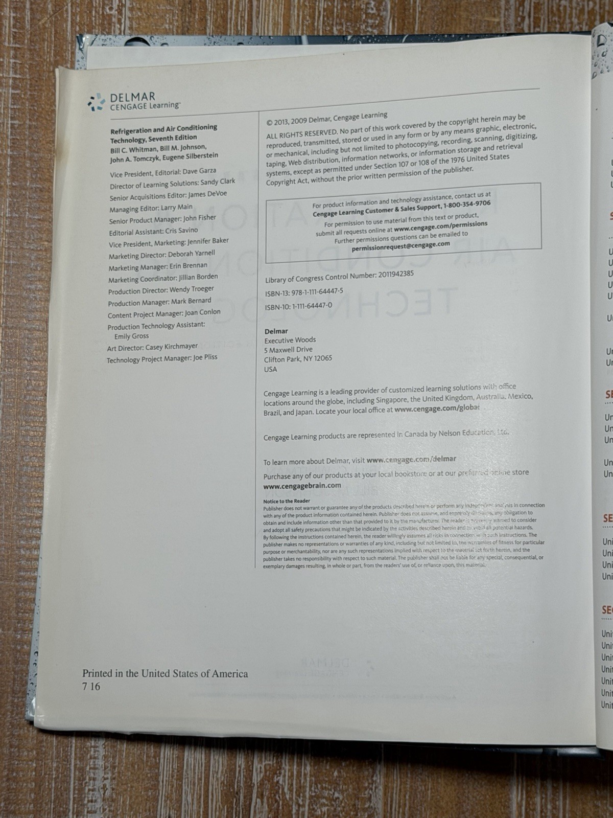 Refrigeration and Air Conditioning Technology – Hardcover 25th Anniversary
